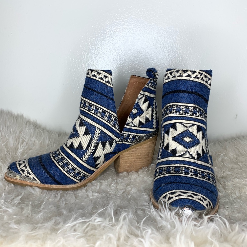 Jeffrey Campbell tribal booties